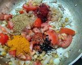 A picture of step 3 of Dal fry dhaba style.