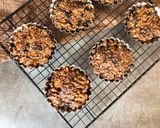 Hình bước làm 5 của món Eatclean/ Muffin Táo Chuối Yến Mạch và Socola Chip