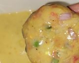 A picture of step 5 of Vegetables kabab with simple koshri rice.