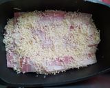 SAJTOS-SZALONNÁS RAKOTT CSIRKEMELL recept fázis 2 fotója