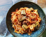 Foto del paso 3 de la receta: Tulipanes de pasta con boloñesa picante🌷
