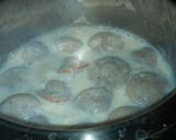 A picture of step 3 of Rabri chitau Pitha.