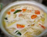 รูปขั้นตอนการทำที่ 4 ของ ต้มข่าไก่คีโต