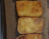 A picture of step 5 of Oven baked paneer topped with chutney or fruit jam.