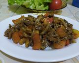 Foto langkah ke 6 dari resep Sapi Lada Hitam / Blackpaper Beef 😋😋😋.