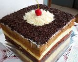 Foto langkah ke 7 dari resep Bolu lapis tiramisu kukus.