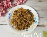 A picture of step 5 of Cabbage and Beans Fry with Dessicated Coconut.