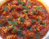 Foto del paso 8 de la receta: Pasta con albondiguitas