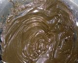 A picture of step 3 of Jaggery chocolate hearts.