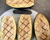 Foto del paso 1 de la receta: Berenjenas rellenas con huevo 🍆