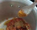 A picture of step 4 of Masala Moong Dahi Chat.