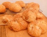 Foto langkah ke 7 dari resep Roti Sosis Panko.