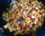 Foto del paso 2 de la receta: Pastel de calabaza choclo y verdeo en microondas