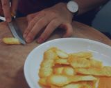 Hình bước làm 1 của món Mứt cam và chanh dây vị mặn