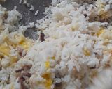 Foto langkah ke 2 dari resep Nasi Goreng Ikan Sayur Ijo.