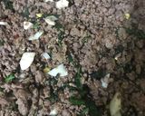 Foto del paso 4 de la receta: Pastel de polenta relleno de carne y espinacas