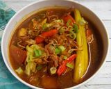 Foto langkah ke 5 dari resep Tongseng Ayam Tanpa Santan.