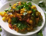 A picture of step 5 of Mixed Veg with South Indian tadka.