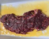 Foto del paso 4 de la receta: Cachopo de cecina de vaca con pimientos de padrón 🌱