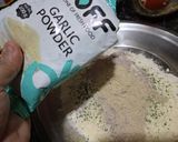 A picture of step 2 of Chana dal poori.