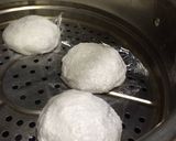 A picture of step 5 of Easy Sago Meatballs (Taiwanese Ba-wan) Using Sago Pearls.