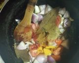 A picture of step 7 of Lauki kofta.