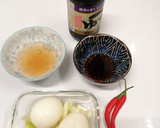A picture of step 2 of Japanese boiled egg recipe.