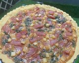 Foto langkah ke 6 dari resep Quiche Lorraine.
