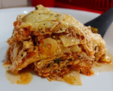 Foto del paso 5 de la receta: LASAGNA De Pollo🥮a la Olla...!!🎋