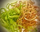 A picture of step 6 of Bún Mắm.