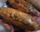 A picture of step 1 of Tawa Roasted Sweet potato| Tawa Shakarkandi.