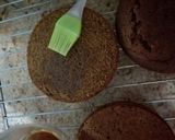 Foto del paso 7 de la receta: Tarta de turrón, chocolate y almendras