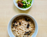 A picture of step 3 of Comforting Lotus Root Congee.