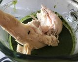 Foto del paso 5 de la receta: Tallarines con salsa verde nutritiva y deliciosa