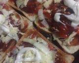 Foto langkah ke 3 dari resep Roti pizza instant.
