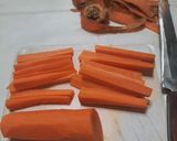 Foto del paso 1 de la receta: Zanahorias en vinagre (pickles)