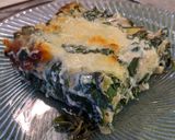 A picture of step 6 of Spinach and Ricotta Lasagna.