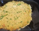 Foto langkah ke 4 dari resep Telur dadar kelapa tebal.