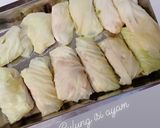 Foto langkah ke 2 dari resep Kol Gulung isi Ayam.