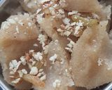 रवा हलवा (rava halwa recipe in Hindi) रेसिपी चरण 3 फोटो