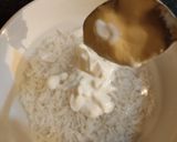 A picture of step 3 of Pakhala Bhata.