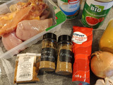 Tikka masala csirke slowcookerben