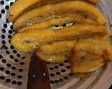 Foto langkah ke 1 dari resep Pisang Berendam Vla Matcha.
