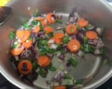 Foto del paso 1 de la receta: Sopa de lenteja con berenjena y portobello