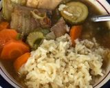Foto del paso 6 de la receta: Caldo de filete de pescado!