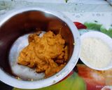 A picture of step 1 of Left over Khichdi and crispy Tasty nuggets.