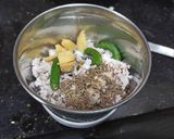 A picture of step 2 of Avial (South Indian Vegetable Curry).