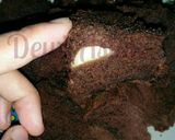 Foto langkah ke 10 dari resep Brownies isi Pisang🍌.