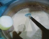 A picture of step 3 of Matka firni.