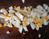 Foto del paso 1 de la receta: Ensalada de fideos, jamón, queso, etc